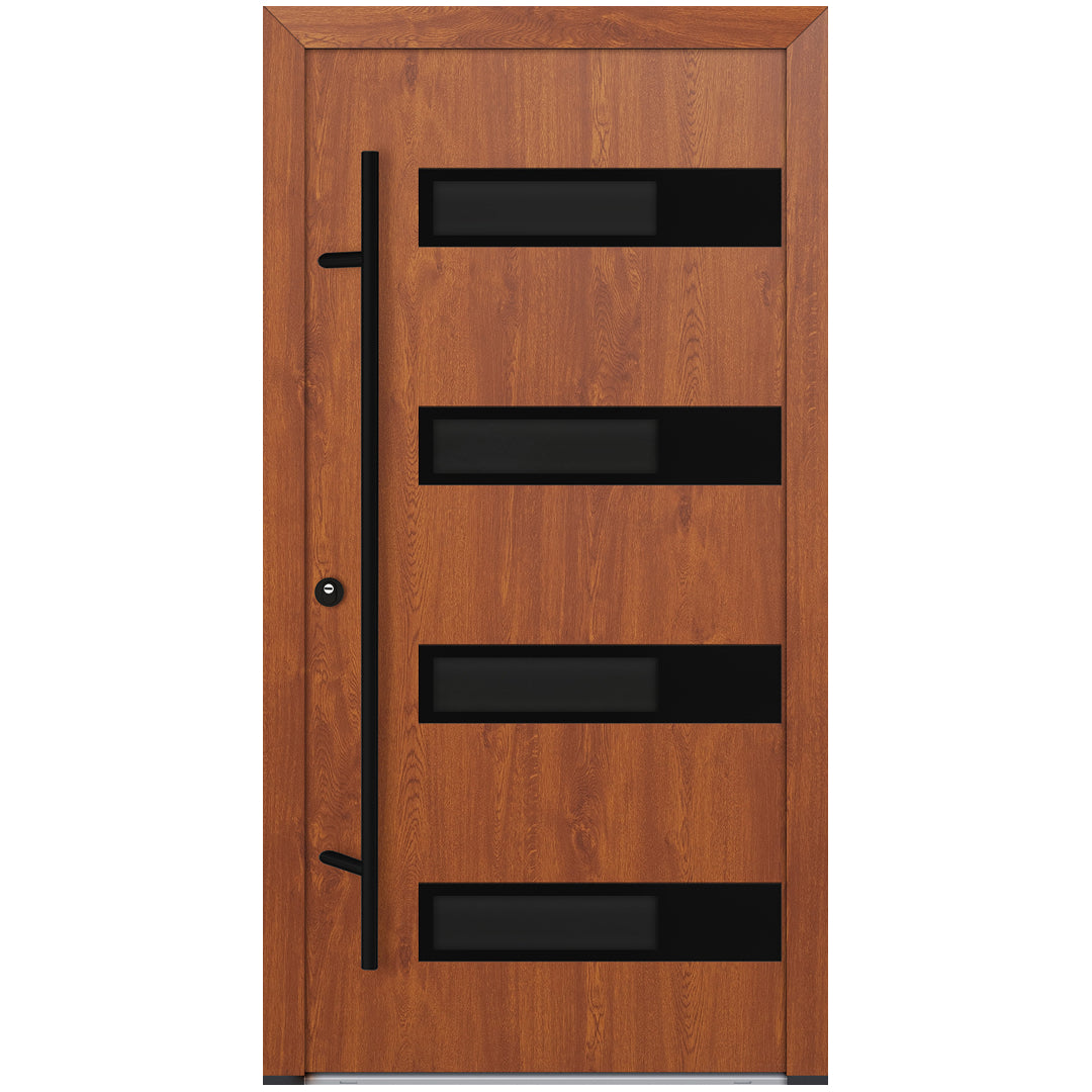 Alu-Steel Door - DL43 Black Edition