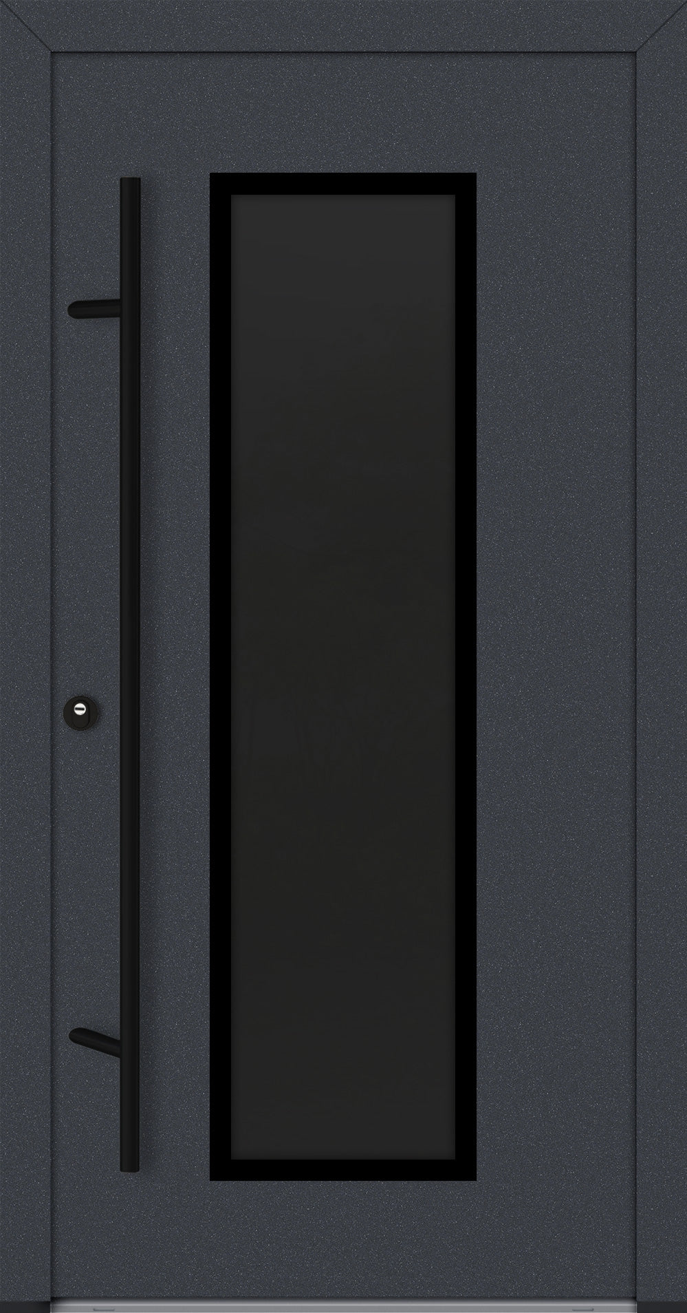 Alu-Steel Door - DLT CO14B Black Edition
