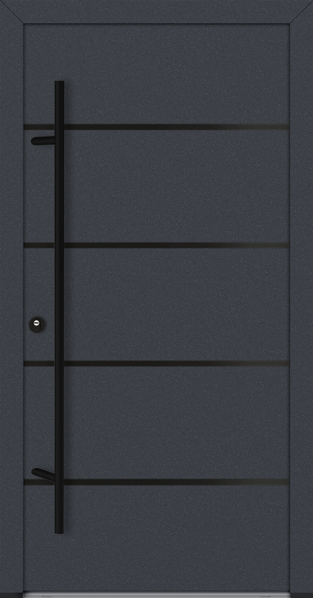 Alu-Steel Door - DL02 Black Edition