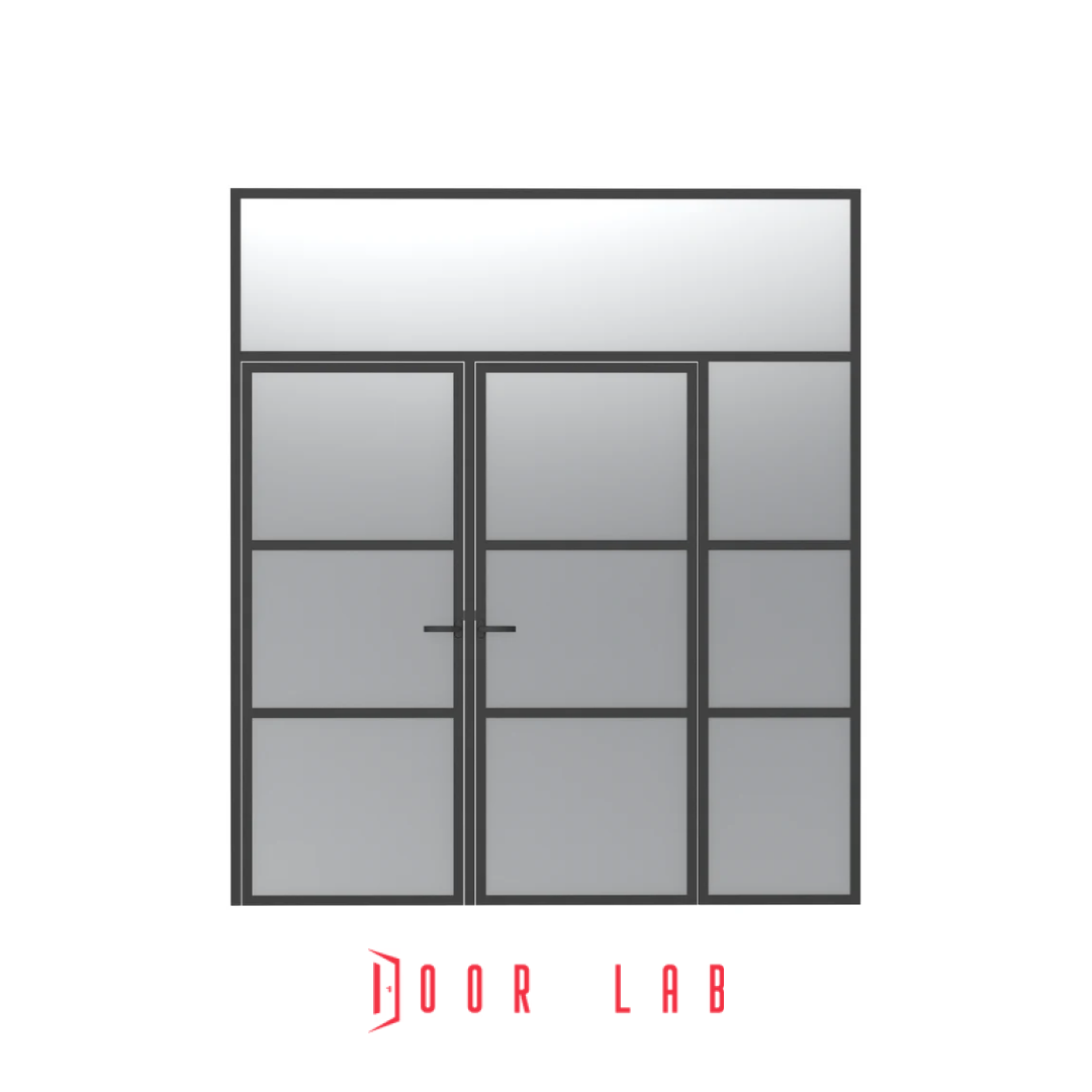 Heritage Door - Double Leaf With Side Panel and Overhead Panel