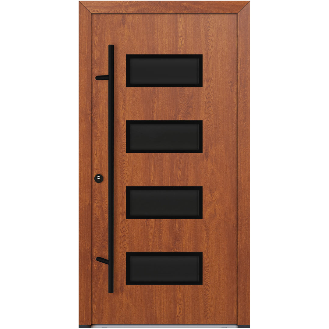 Alu-Steel Door - DL42 Black Edition
