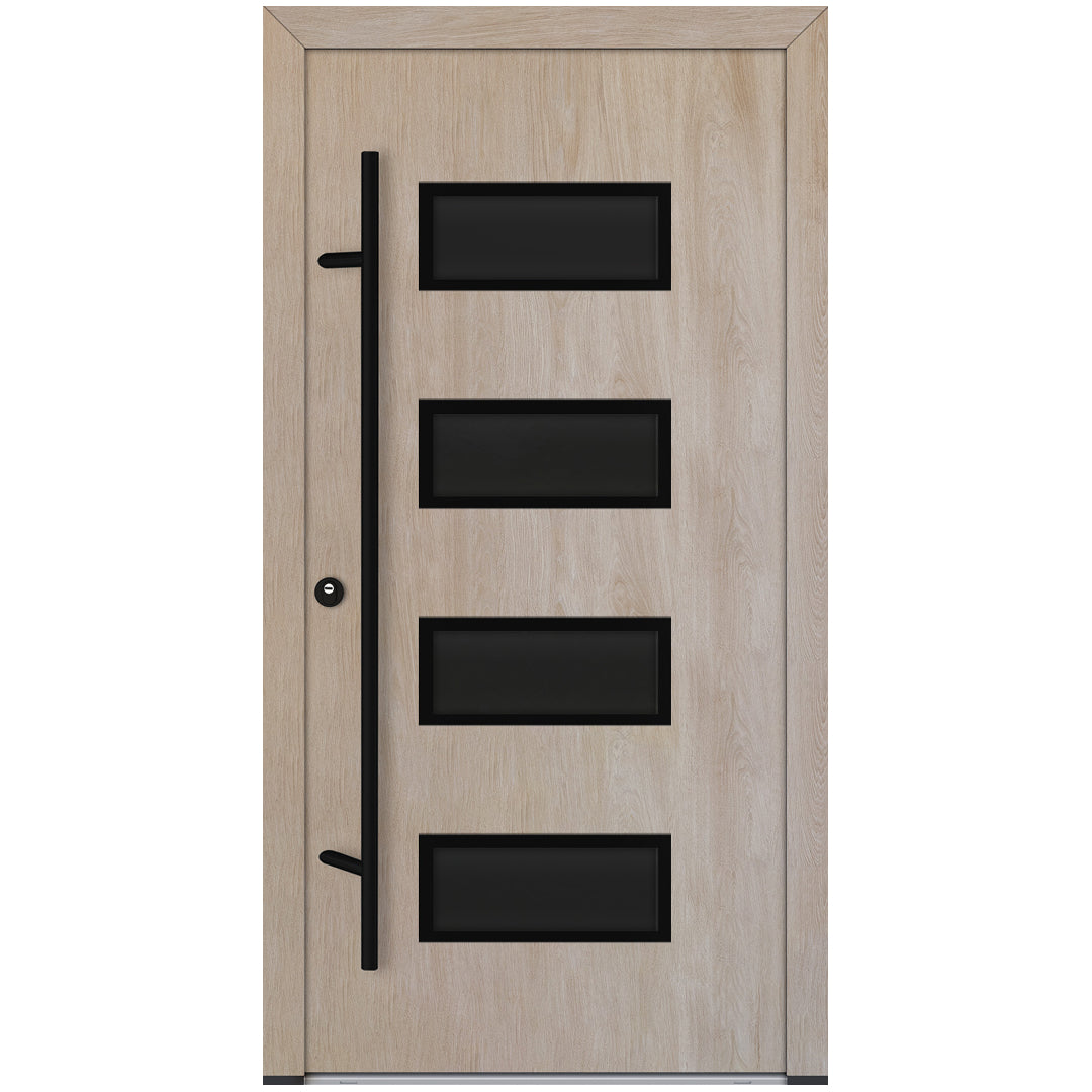 Alu-Steel Door - DL42 Black Edition
