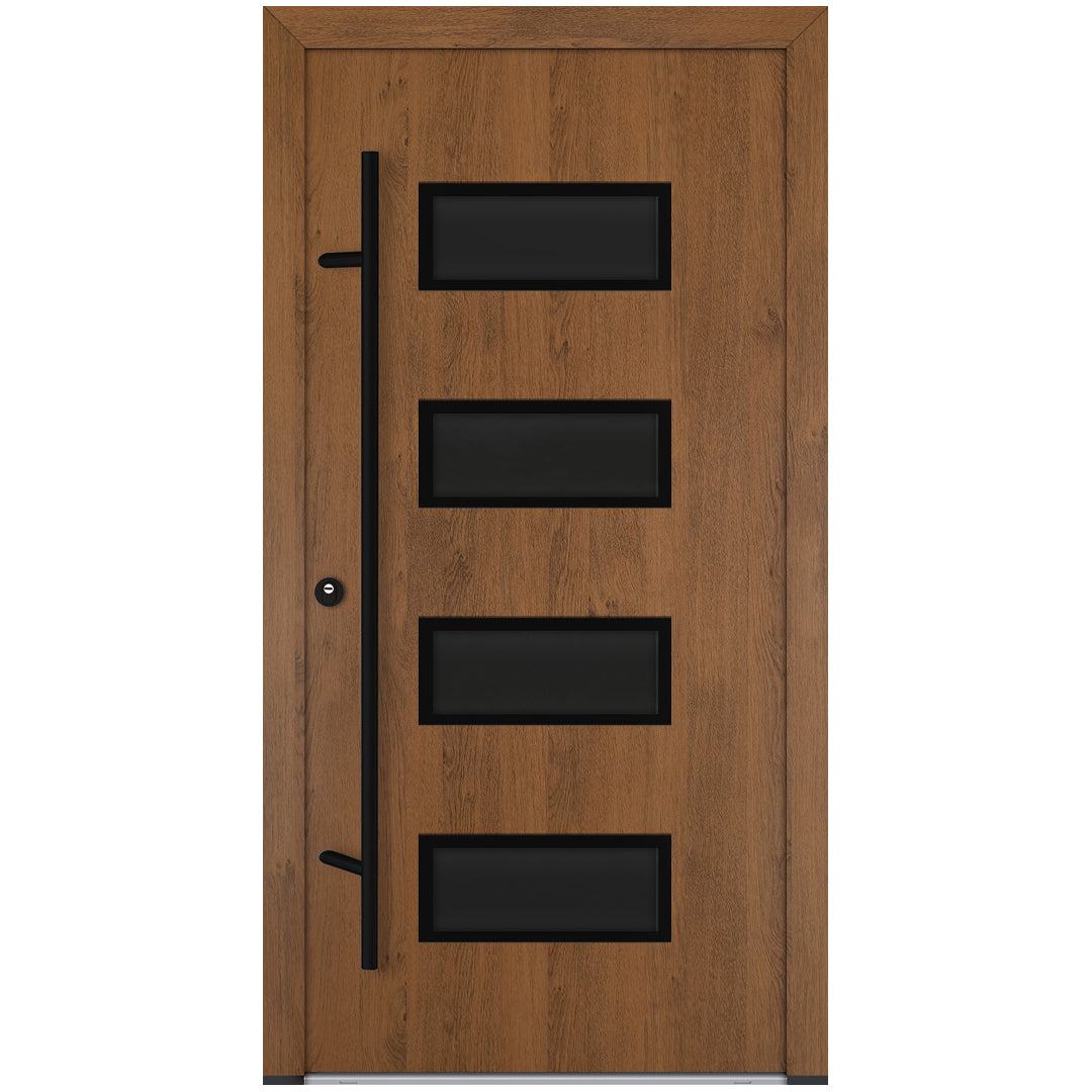 Alu-Steel Door - DL42 Black Edition