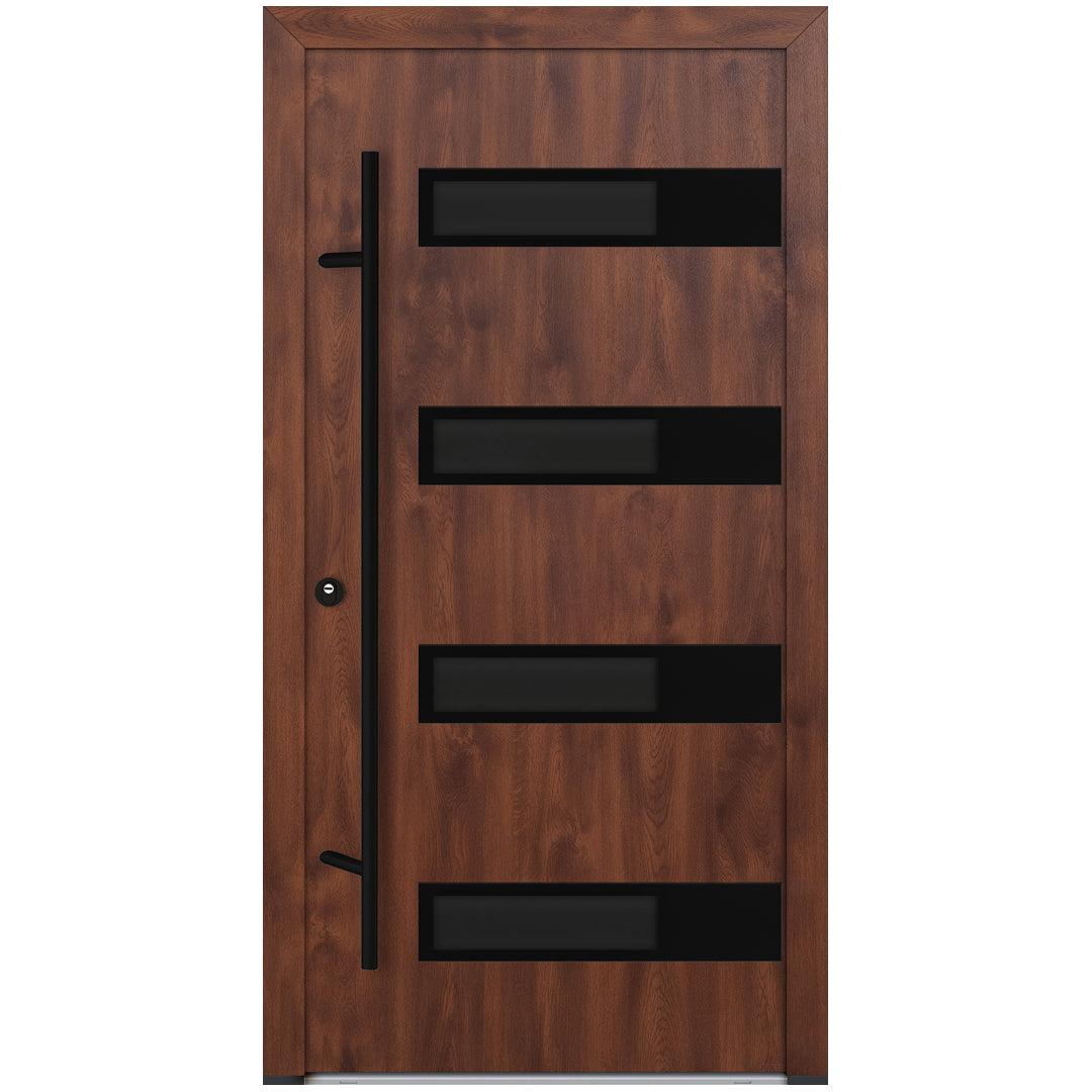 Alu-Steel Door - DL43 Black Edition
