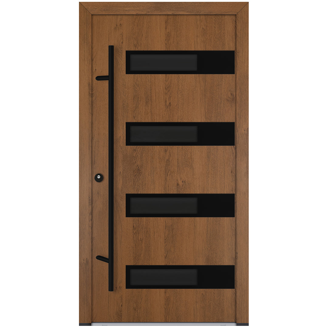Alu-Steel Door - DL43 Black Edition
