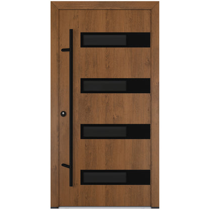 Alu-Steel Door - DL43 Black Edition