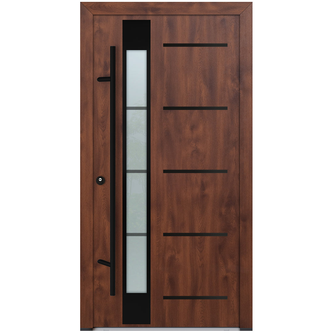 Alu-Steel Door - DL45 Black Edition
