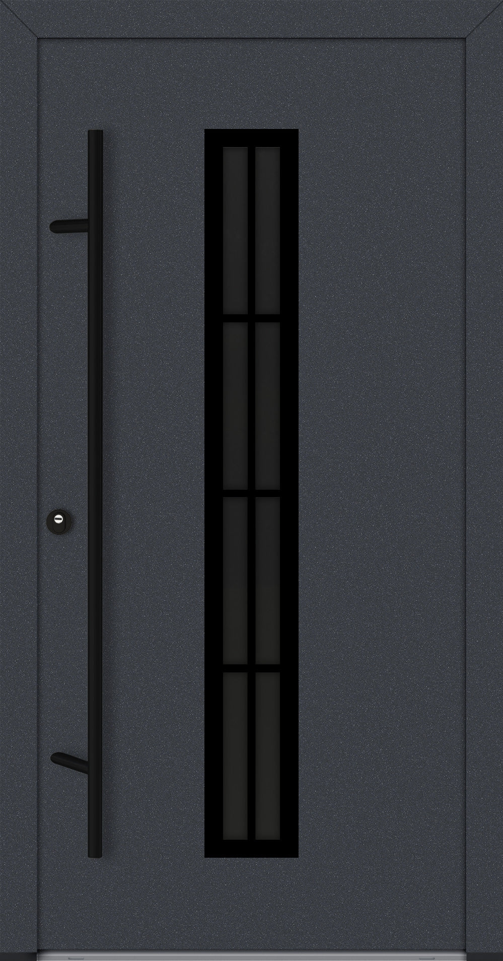 Alu-Steel Door - DLT CO1B Black Edition