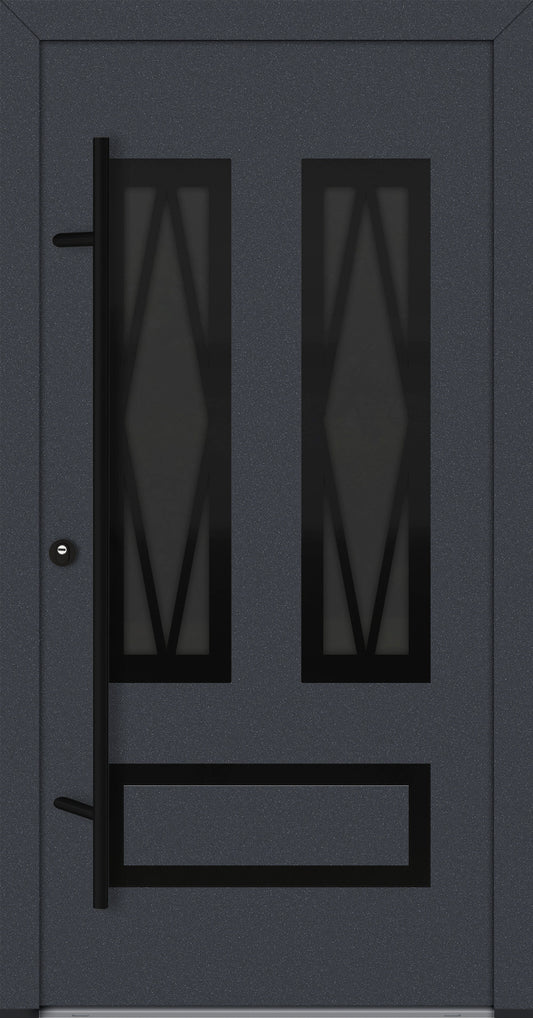 Alu-Steel Door - DLT CO2B Black Edition
