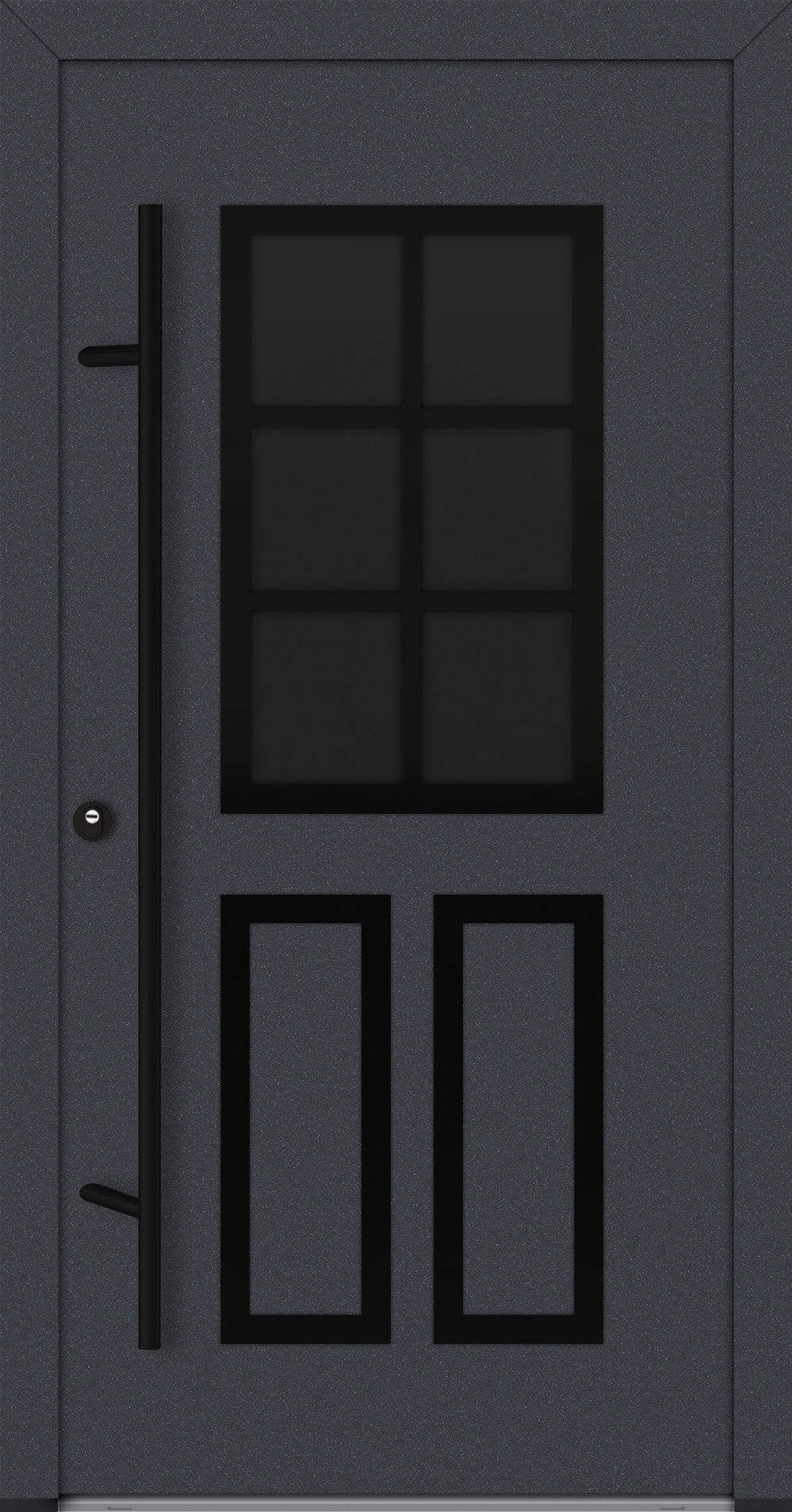 Alu-Steel Door - DLT CO3B Black Edition