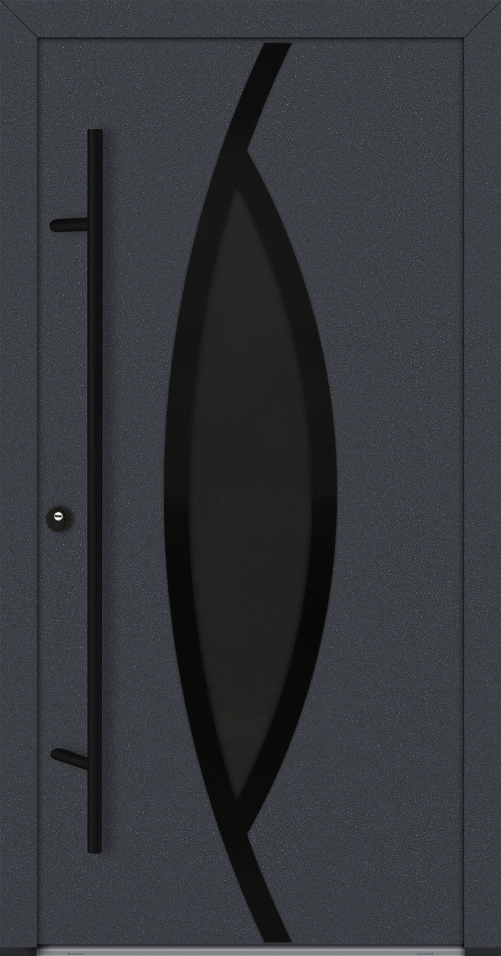 Alu-Steel Door - DLT CO5B Black Edition