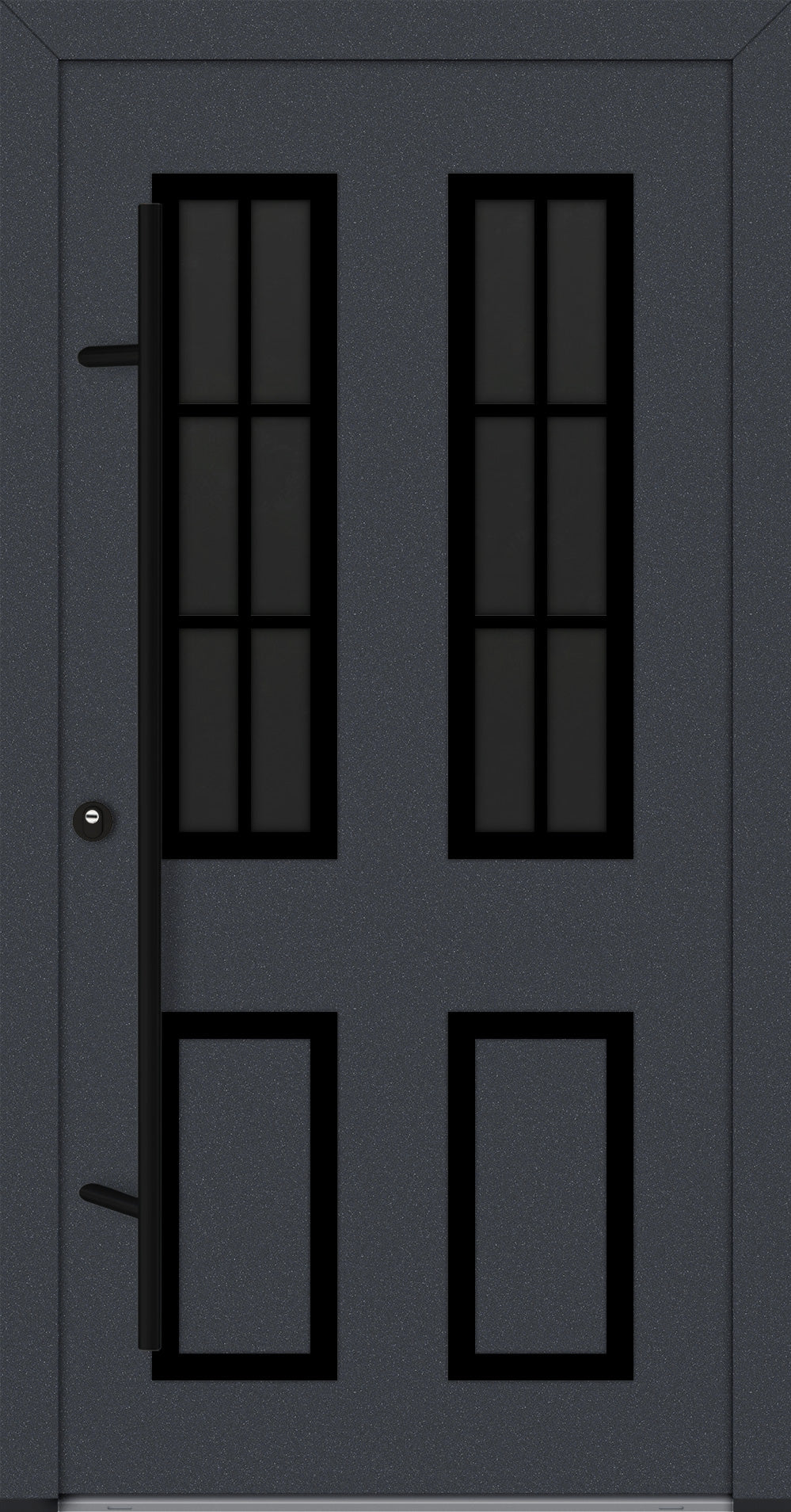 Alu-Steel Door - DLT CO10B Black Edition