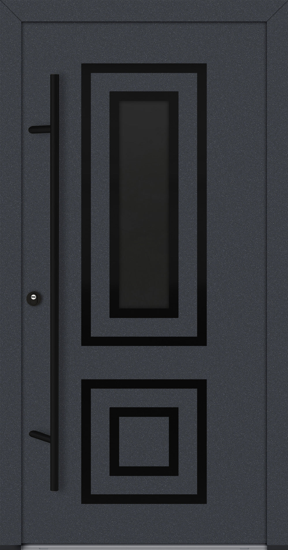 Alu-Steel Door - DLT CO12B Black Edition