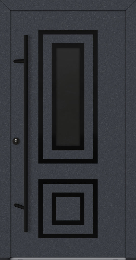 Alu-Steel Door - DLT CO12B Black Edition