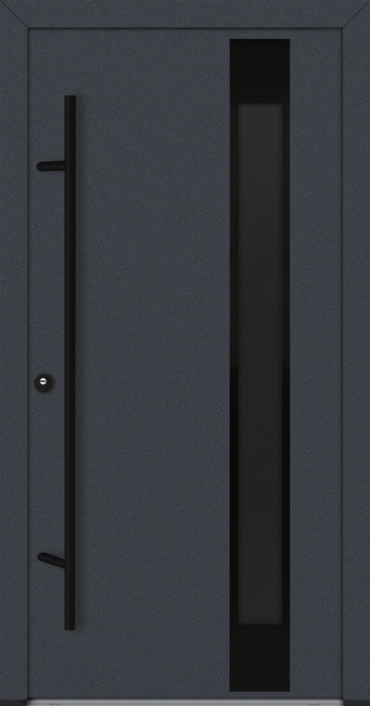 Alu-Steel Door - DL04 Black Edition