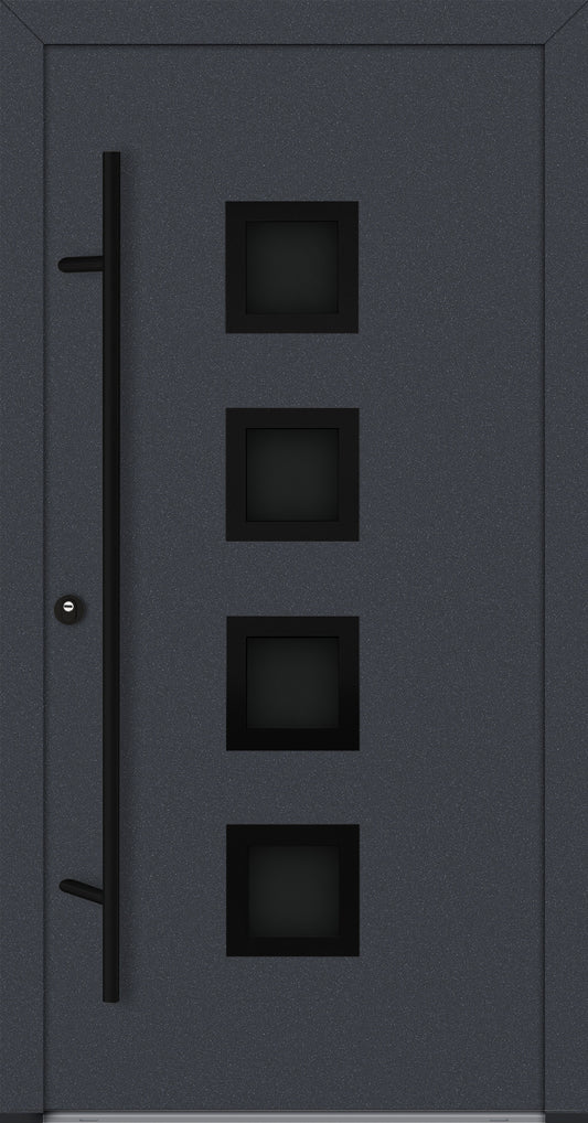 Alu-Steel Door - DL13 Black Edition