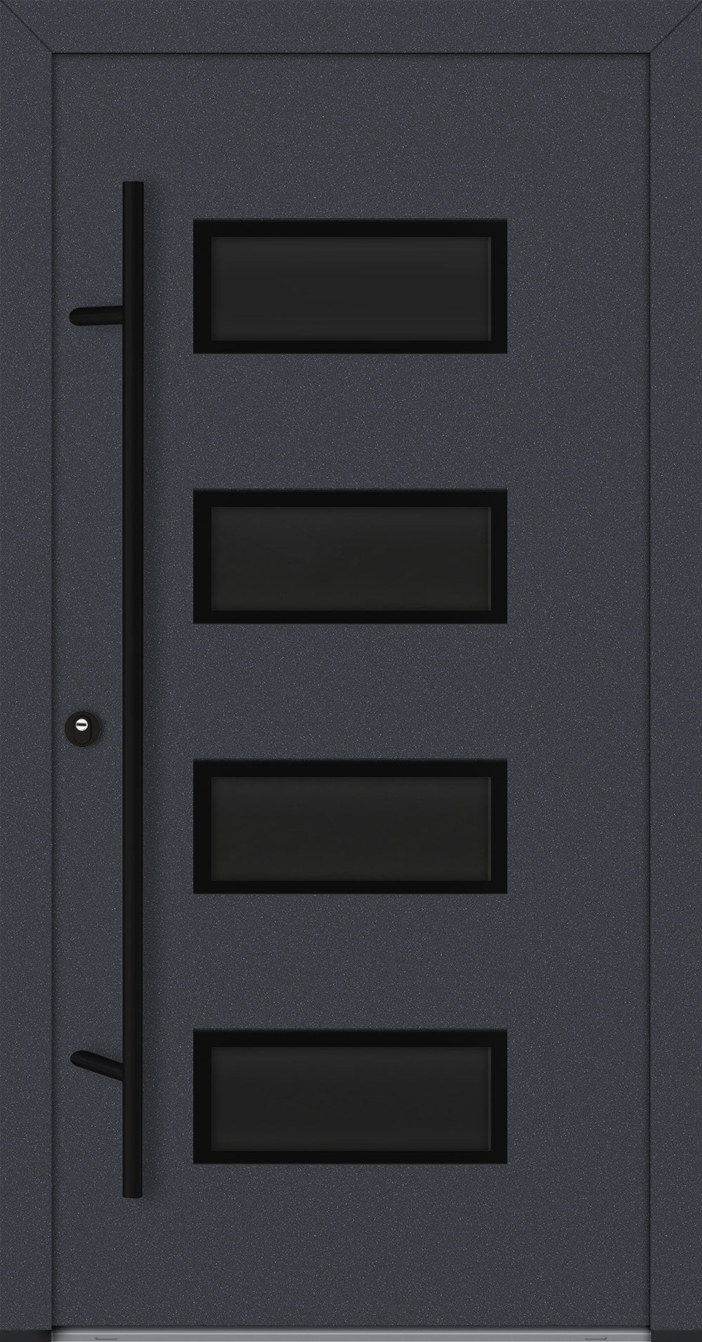 Alu-Steel Door - DL42 Black Edition