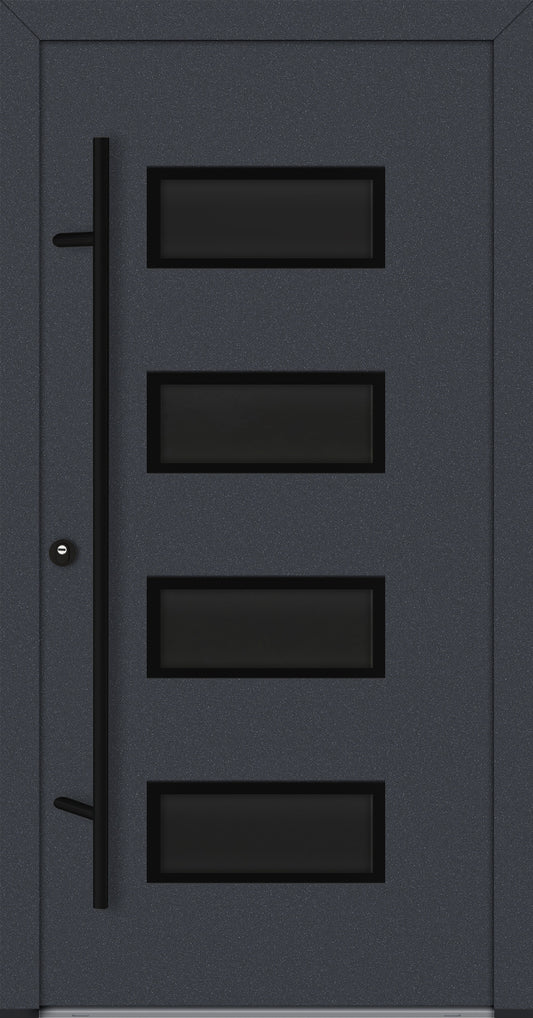 Alu-Steel Door - DL42 Black Edition