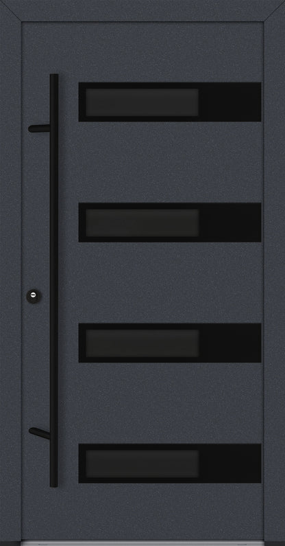 Alu-Steel Door - DL43 Black Edition