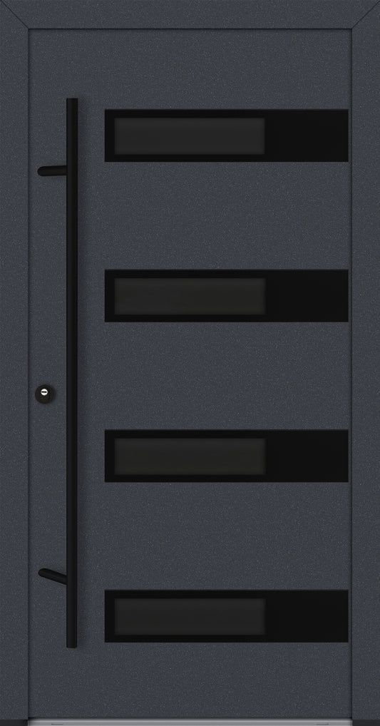 Alu-Steel Door - DL43 Black Edition