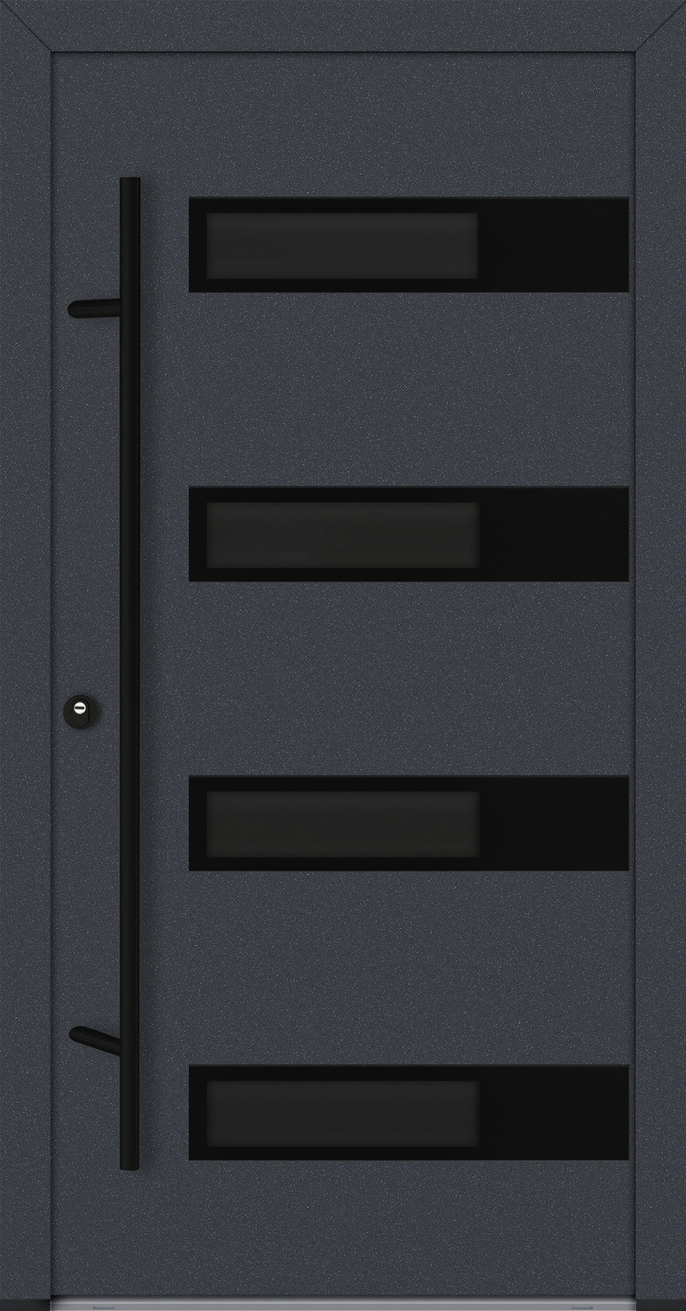 Alu-Steel Door - DL43 Black Edition