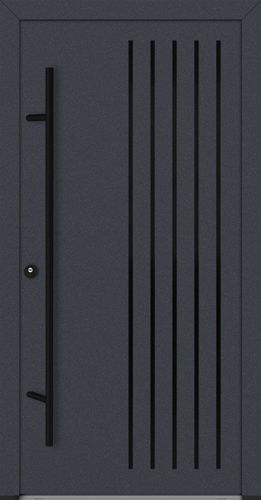 Alu-Steel Door - DL44 Black Edition