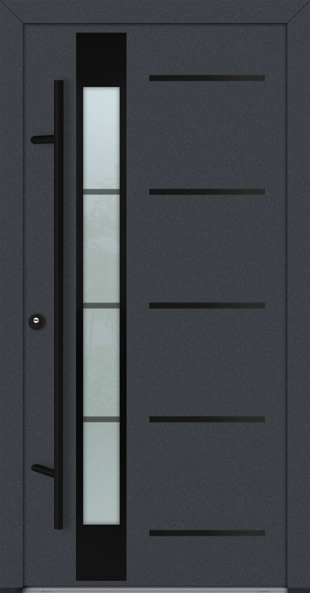 Alu-Steel Door - DL45 Black Edition