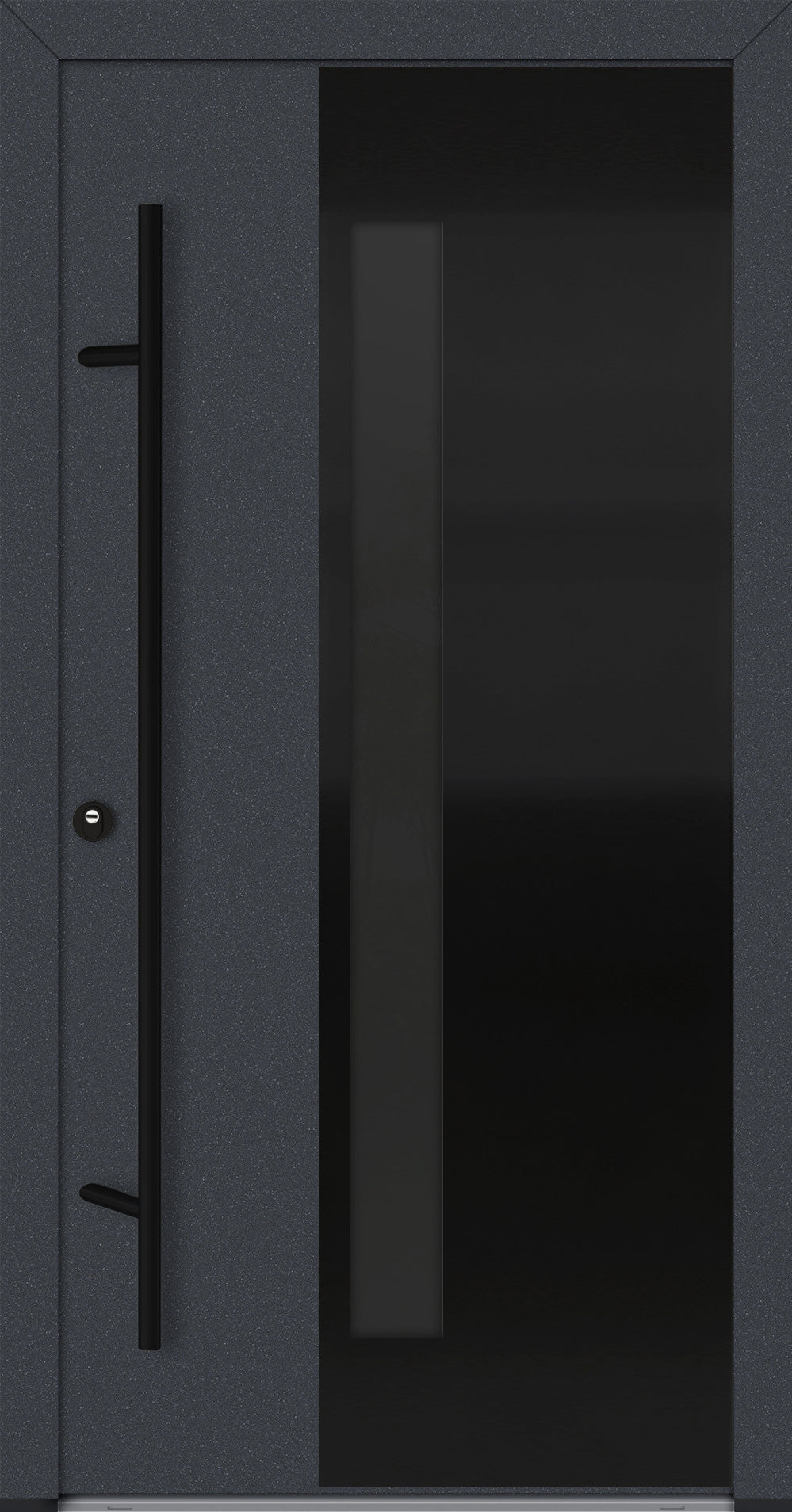 Alu-Steel Door - DL66 Black Edition