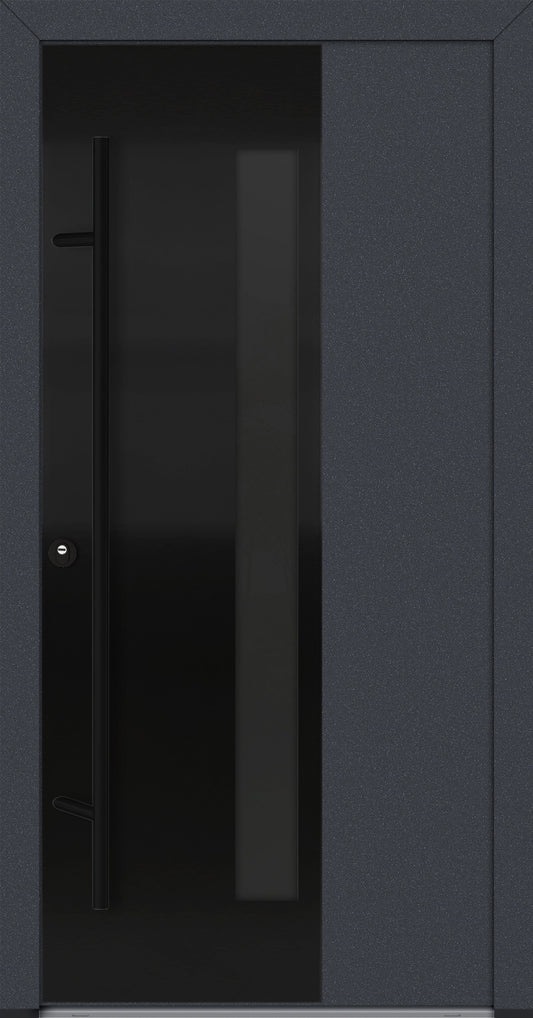 Alu-Steel Door - DL67 Black Edition