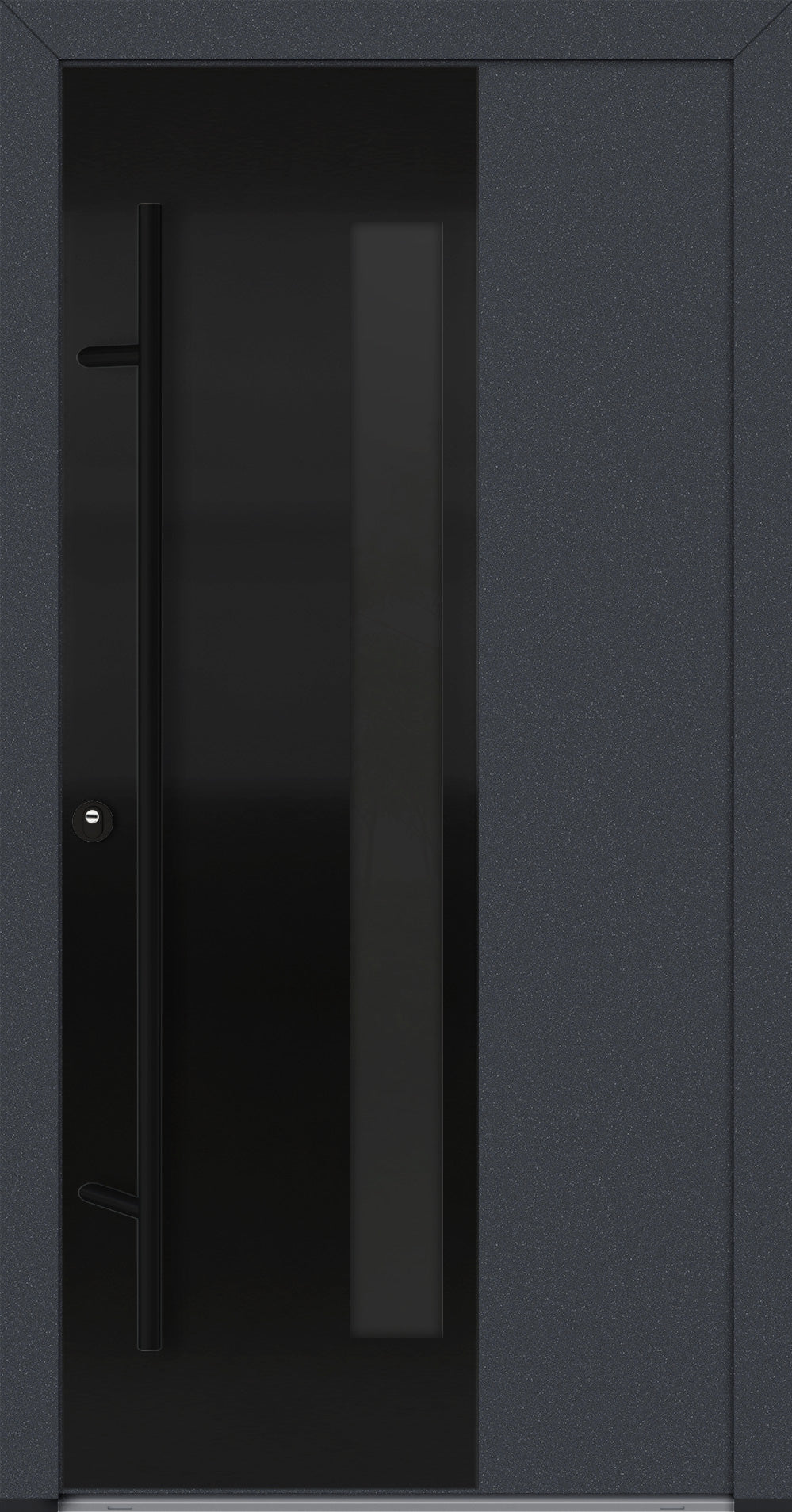 Alu-Steel Door - DL67 Black Edition