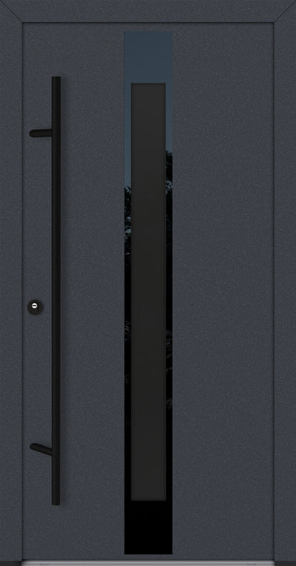Alu-Steel Door - DLG 05B - Black Edition