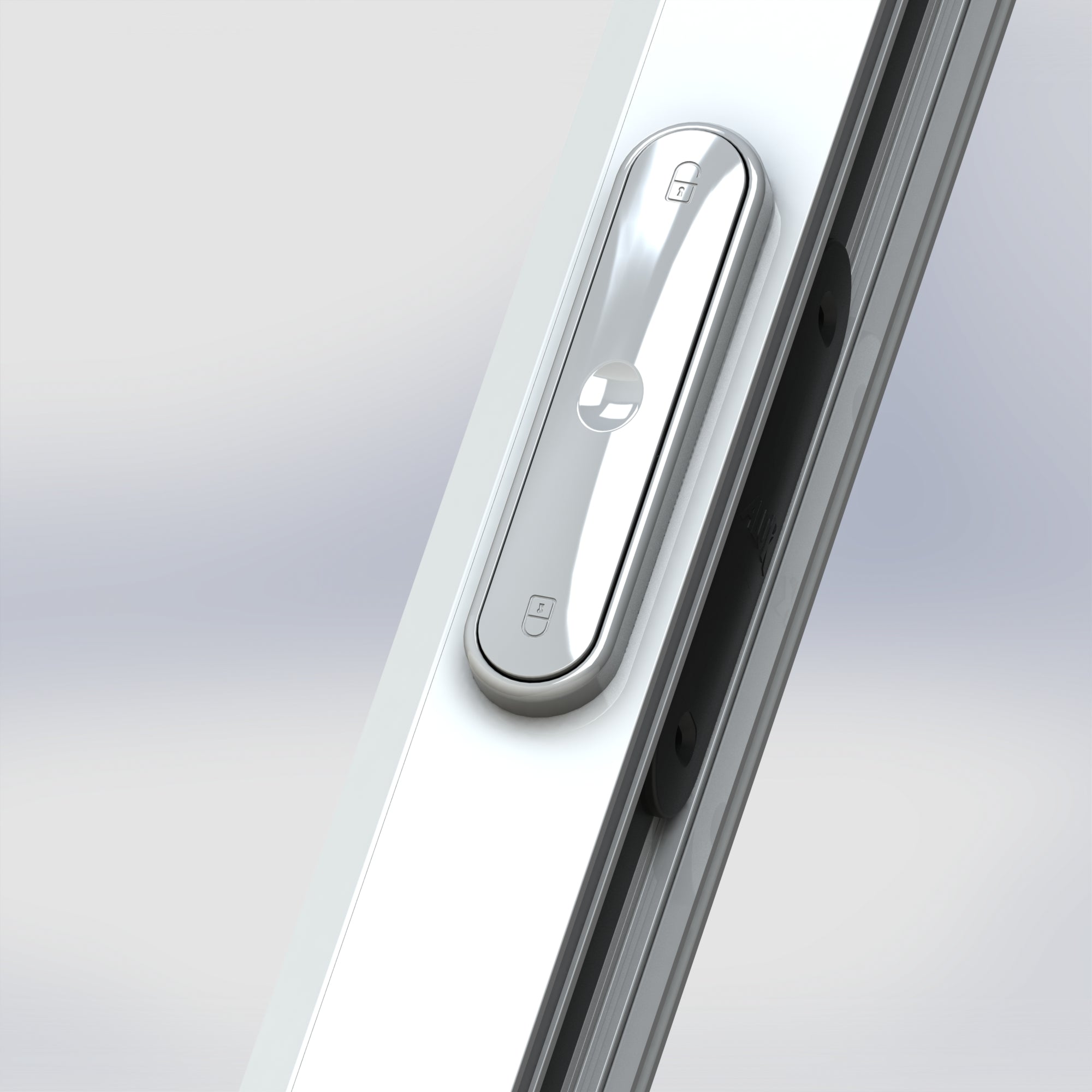 ALUK BSF70 Bi-fold T-Handle White