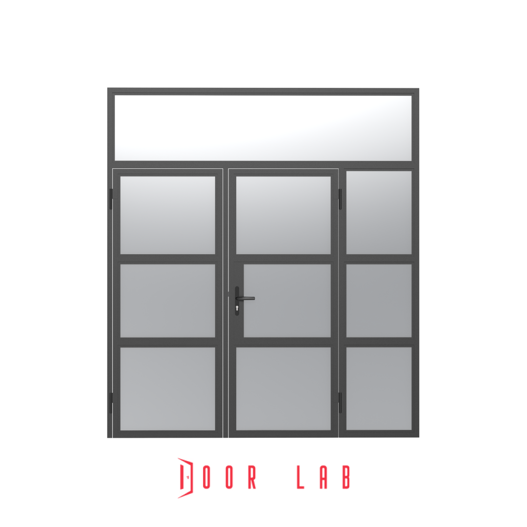 Heritage Door - Double Leaf with Side and Overhead - External
