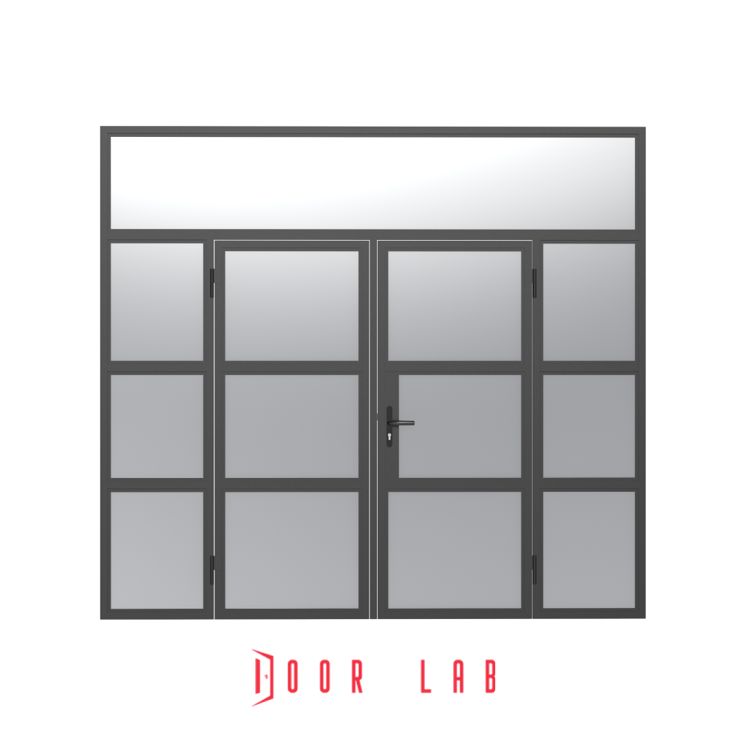 Heritage Door - Double Leaf 2 Sides and Overhead - External